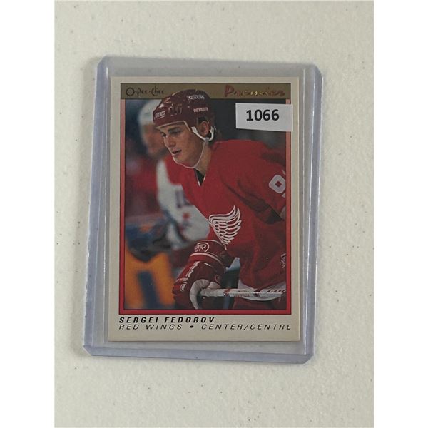 Sergei Fedorov - Rookie Card