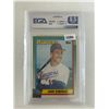 Image 1 : Juan Gonzalez -  Topps Baseball Rookie Card - Graded Near Mint / Mint +
