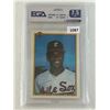 Image 1 : Sammy Sosa -  Topps Baseball Rookie Card - Graded Near Mint +