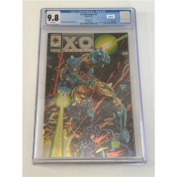 X-0 Manowar #0 - Graded 9.8 Comic Book