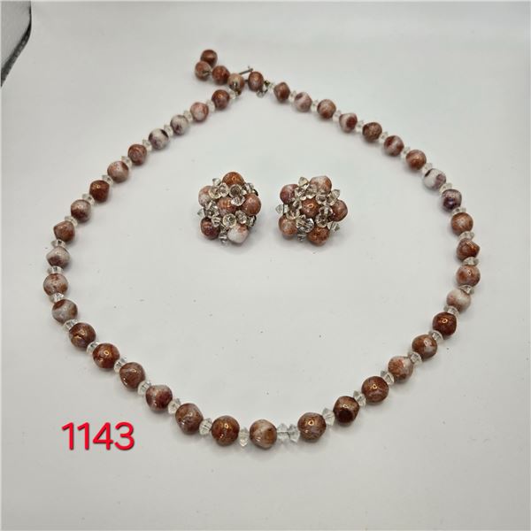 Vintage Necklace/Earrings