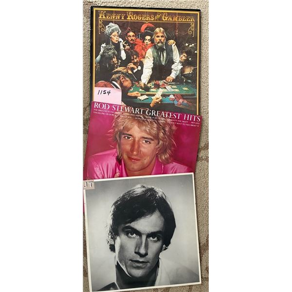 Vintage Vinyl, Kenny Rogers, Rod Steward, James Taylor
