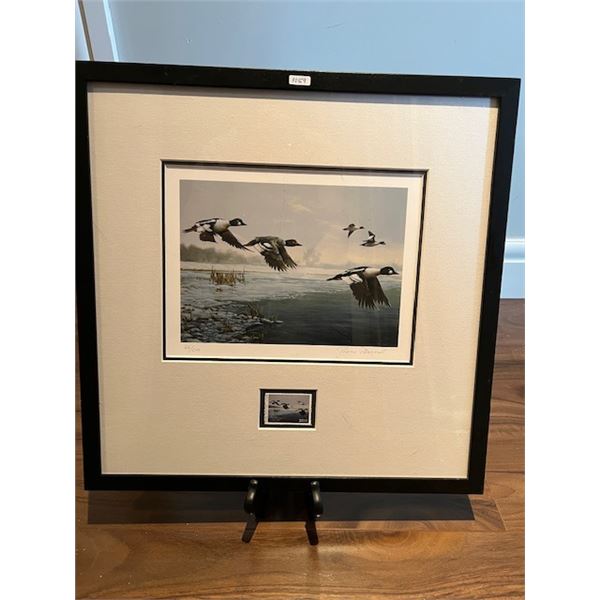 Ducks Unlimited Print 66/500.  17”x17”