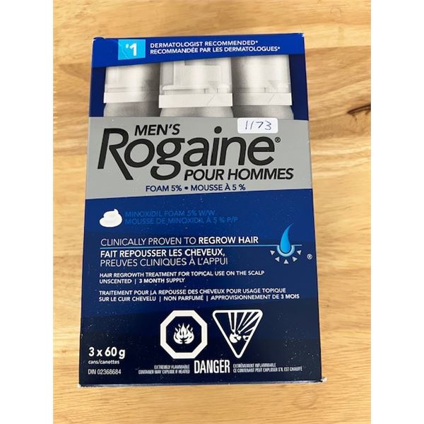 Rogaine – Package Never Opened, Good EXP date
