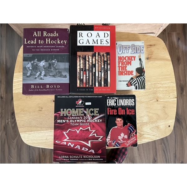 (5) Hockey Books