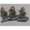 Image 3 : (3) Bobble Heads. (Foot Ball)