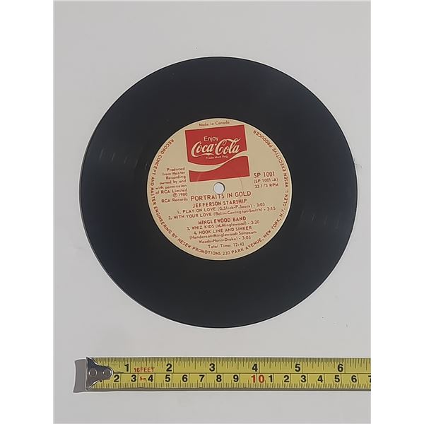 Coca Cola Vinyl  Records.