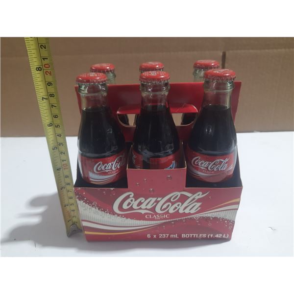 (6) Coca Cola Classic Saskatchewan Centennial 2005 Bottles. (Full)