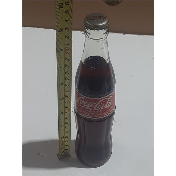 Spain Coca Cola Bottle. (Full)