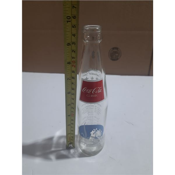 Coca Cola North Dakota 1889-1989 Empty Bottle.