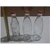 Image 1 : (3) Coca Cola Empty Bottles.