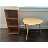 Image 1 : Table and Bookshelf