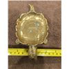 Image 1 : Vintage brass trutle trinket or soap dish. 6 1/2' x 3 1/2"