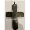 Image 2 : Vintage cross pendant.  Possibly sterling silver. No marking.  3 1/2" x 2 1/2".