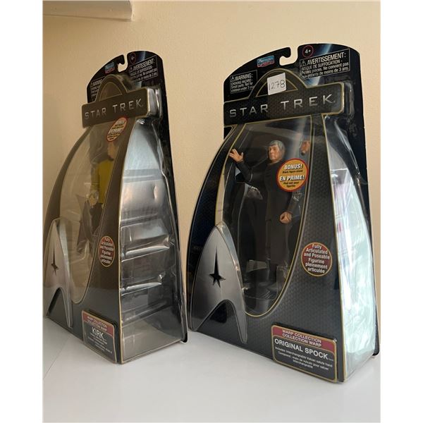 Star Trek Kirk & Spock figures, Wasp Collection 2009