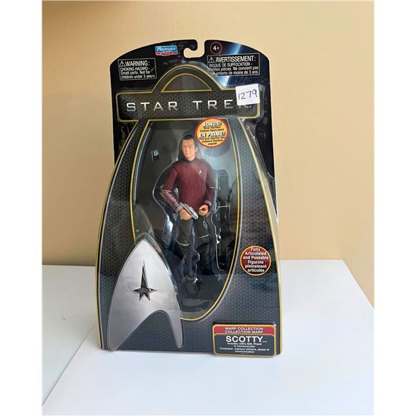 Scotty poseable figure, Star Trek 2009 Wasp collection