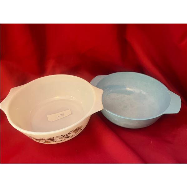 Melamine baking dish and other vintage unmarked