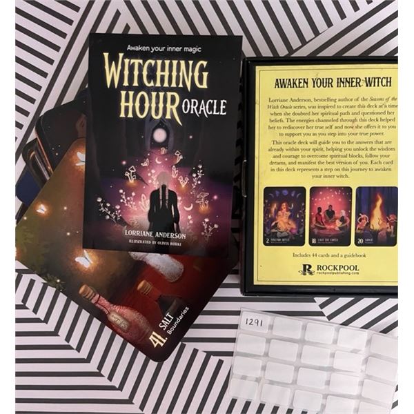 Oracle Tarot Deck includes 44 cards & companion book