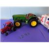 Image 2 : Vintage Toy Lot- Canadian Tire Semi, International 5088 & John Deer Tractor