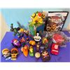 Image 3 : Assorted Toys/dvds (vintage McDonald's, TY, Little People, etc)