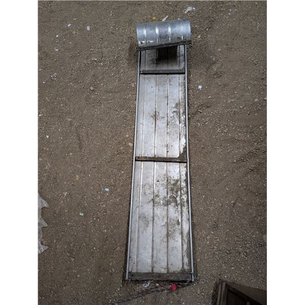 Vintage Aluminum Sled 59"