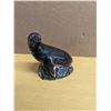 Image 1 : A Wolf Original Hand Made Statue , Made in Canada "Seal"
