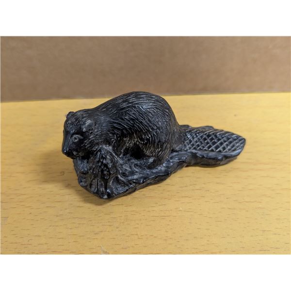 A Wolf Original Hand Made Statue , Made in Canada "Beaver"