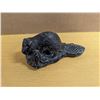Image 1 : A Wolf Original Hand Made Statue , Made in Canada "Beaver"
