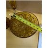 Image 5 : Lot of Amber Glass Coloured Glasses and Dishes as Shown