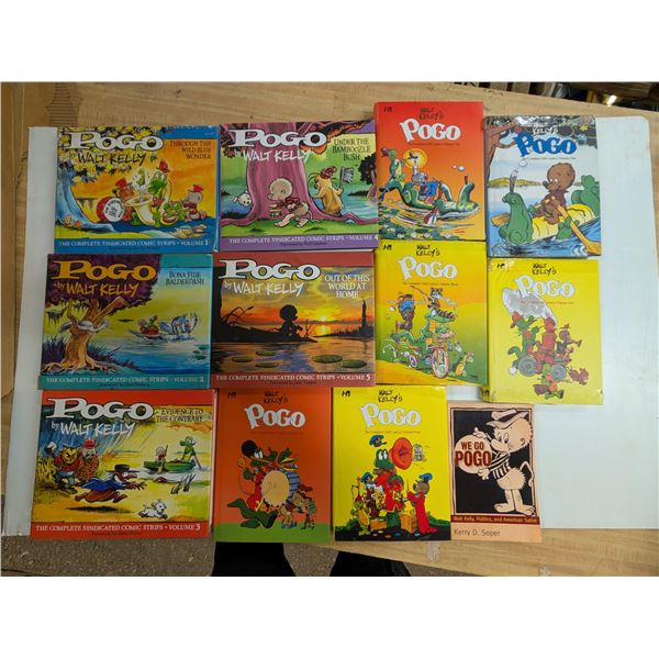 Walt Kelly's Pogi Comic Collection Books