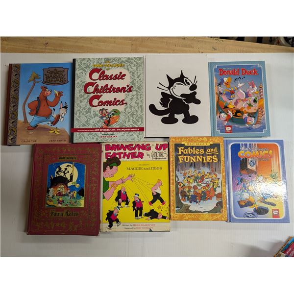 Lot of Comic Collections (Felix the Cat, Donald Duck, and etc.)