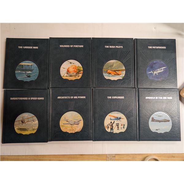 (8) "The Epic of Flight" History Books