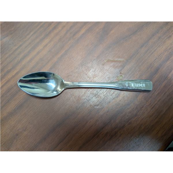 Market Place Stainless Korea Marked Warden Spoon