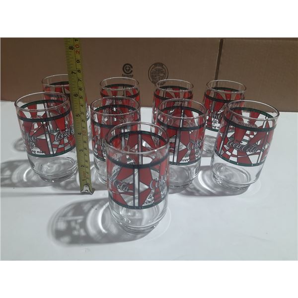 (9) Coca Cola Glass Everything Nice.