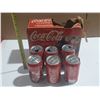 Image 1 : (6) 1996 Classic X-Mas Coca Cola Can's. (3 Full and 3 Empty)