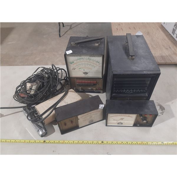 Vintage Automotive Diagnostic Tools - (Pulsar Power Balance, Diagnostic Pulsar Scope, Diagnostic Ana