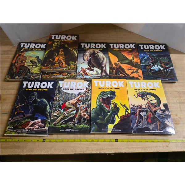 Turok son of stone comics volumes 1-9