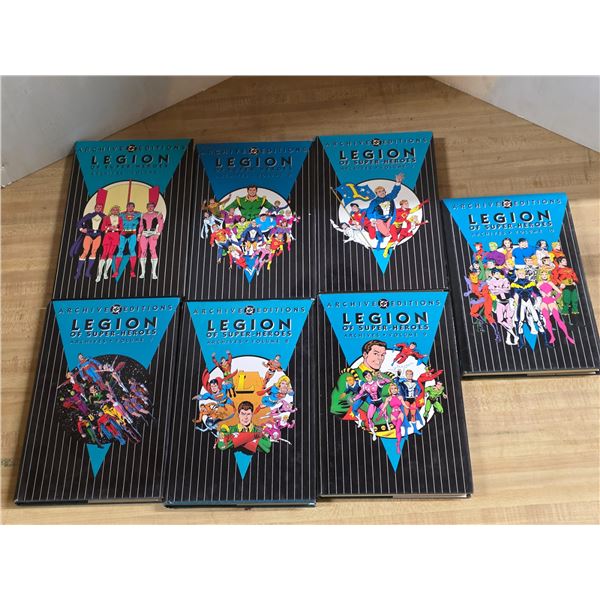 DC archive editions legion of super heroes- volumes 1-3, 7-10