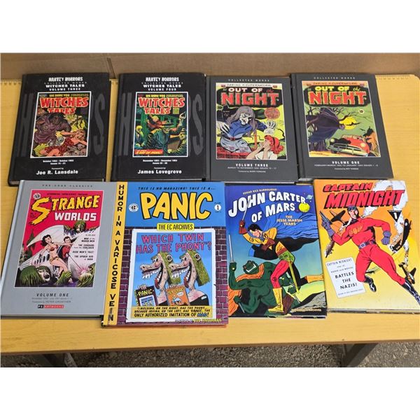 8 Various comic books