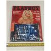Image 1 : 1994 Playboy (Special Feature Anna Nicole Smith) Magzine and Blue Raspberry Livewires Candy.