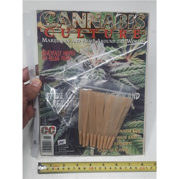 Cannabis Culture Magzine, Seeds, Hemp Wraps and Warheads Toffy.