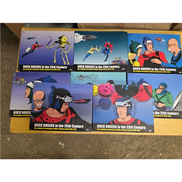 Buck rogers in the 25th century comic books- 8 total