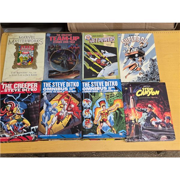 Variety of 8 comic books