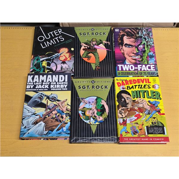 Assortment of comic books- SGT Rock, dare devil vs nazis