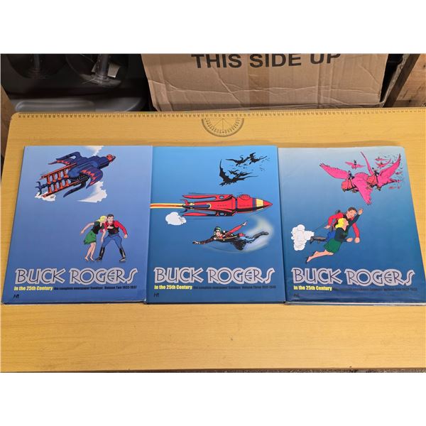3 Buck rogers large comic books