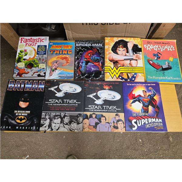 Assortment of comics - human torch, batman, star trek