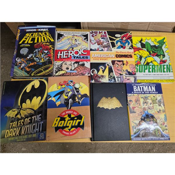 Assortment of comic books- batman and bat girl