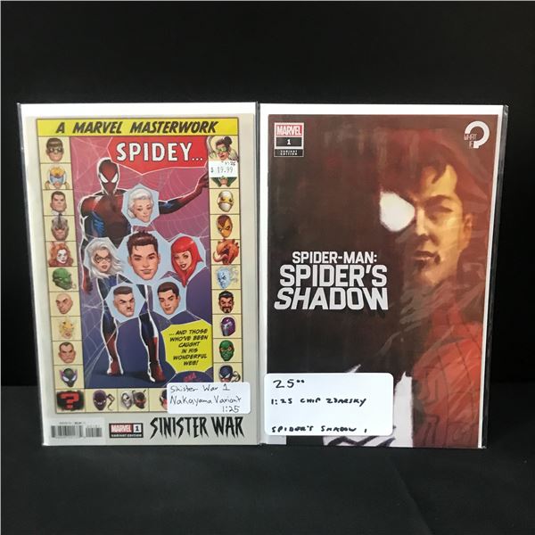 LOT OF 2 SPIDERMAN COMICS