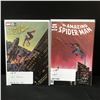 Image 1 : LOT OF 2 THE AMAZING SPIDERMAN COMICS #16 & #66 1:25 VARIANTS - MARVEL COMICS