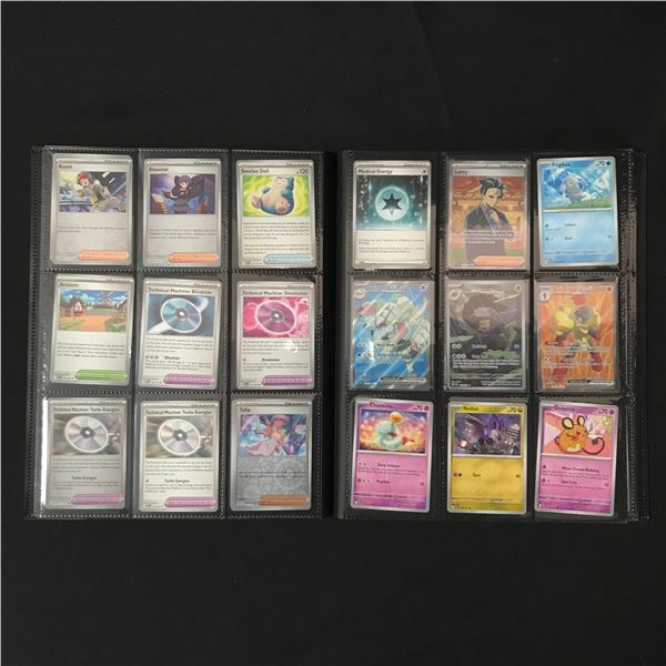 BINDER OF MIXED POKEMON TCG TRADING CARDS